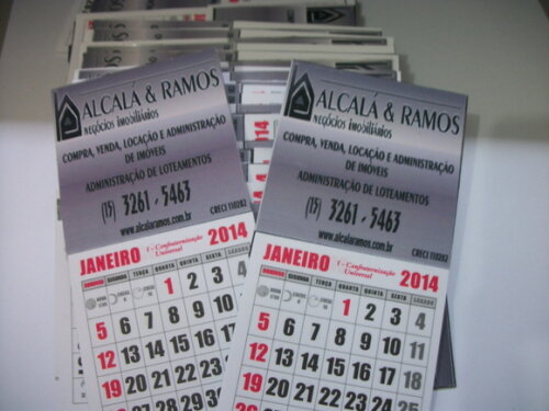 Ímãs Com Calendário empresarial