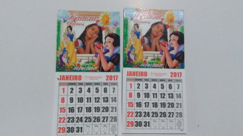 Ímãs Para Geladeira branca de neve