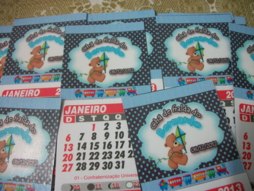Ímãs Para Geladeira Com Calendário!