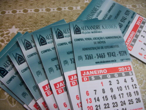 Ímãs Para Geladeira Com Calendário!
