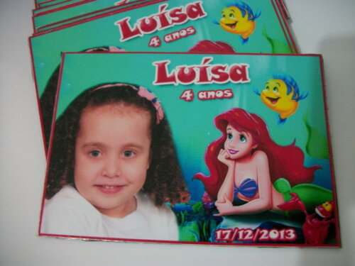 Ímãs Para Geladeira pequena sereia