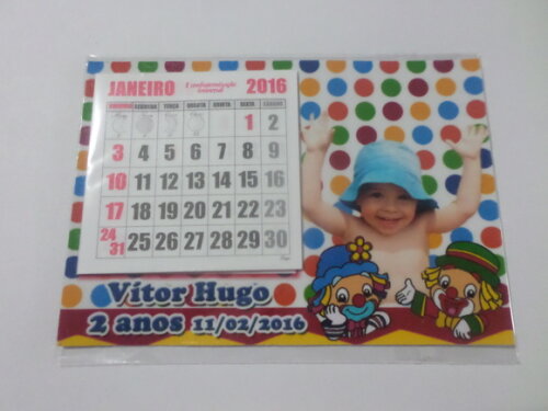 Ímãs patati patata com calendario