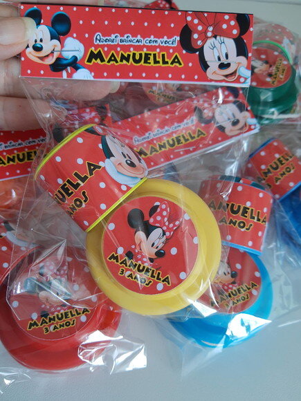 Ioiô Personalizado Mais Pulseira Minnie