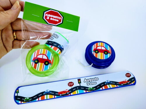Ioiô Personalizado Mais Pulseira Meio de Transporte
