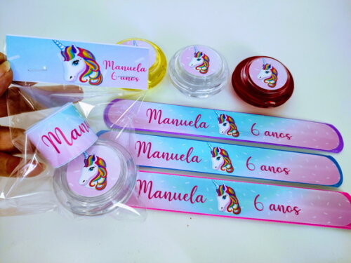 Ioiô Personalizado Mais Pulseira Unicornio