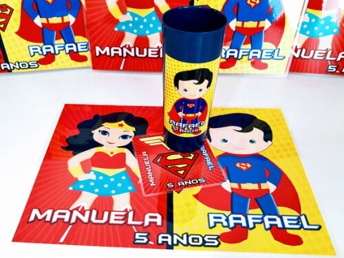 Jogo Americano Personalizado com Copo