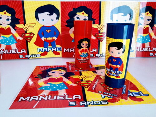 Jogo Americano Personalizado com Copo