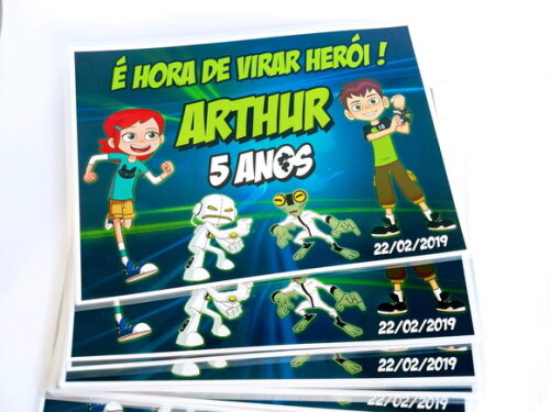 Jogo Americano Personalizado do Ben 10
