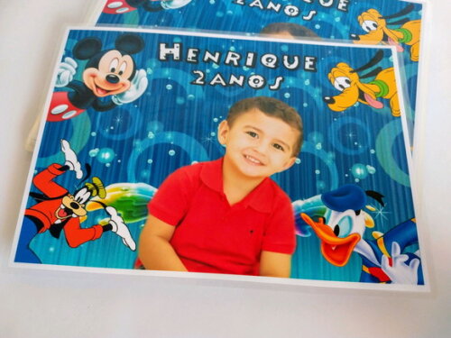 Jogo Americano Personalizado do Mickey