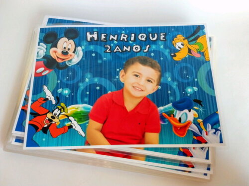 Jogo Americano Personalizado do Mickey