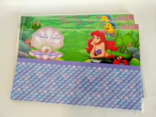 Jogo Americano Personalizado Pequena Sereia