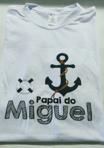 kit 3 Camiseta personalizada Marinheiro
