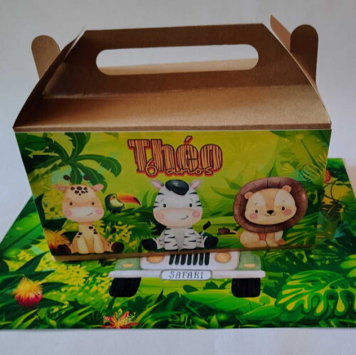 Kit Caixa Festa na Escola Safari