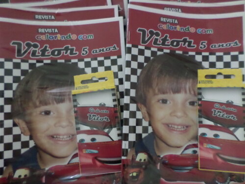 Kit Colorir Carros
