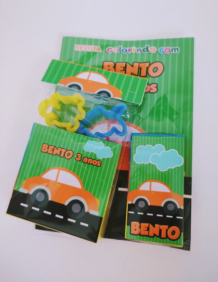 Kit Colorir com Massinha