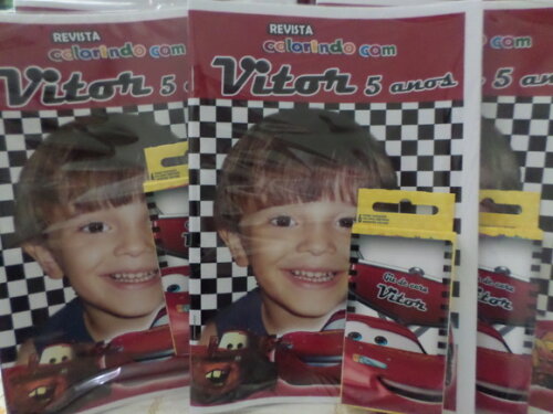 Kit Colorir Carros