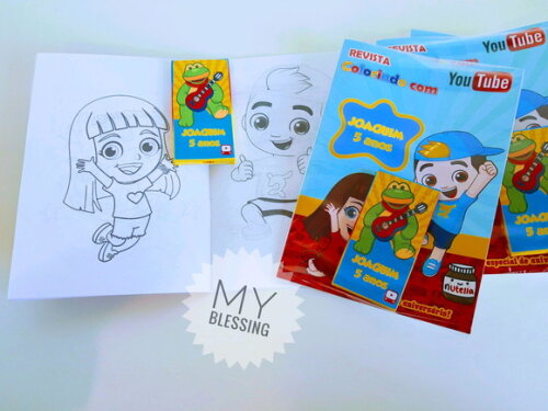 Kit Colorir Lucas Neto