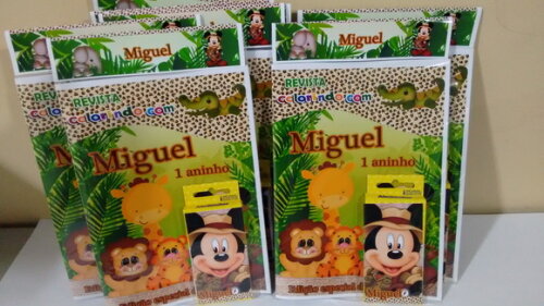Kit Colorir Personalizado