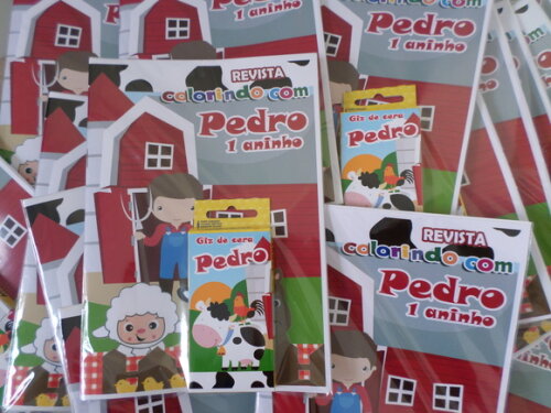 Kit Colorir Personalizado