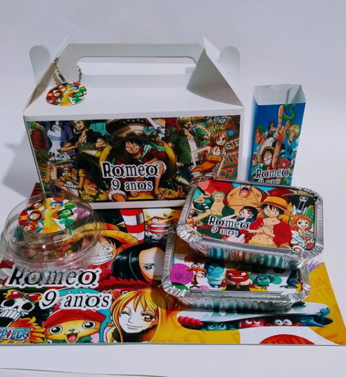 Kit Festa na Escola One Piece