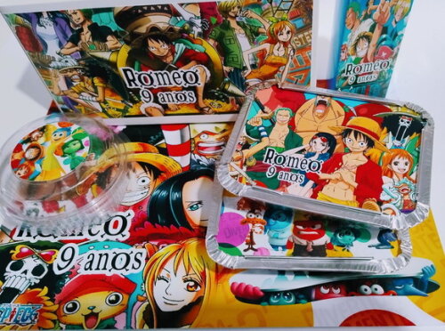 Kit Festa na Escola One Piece