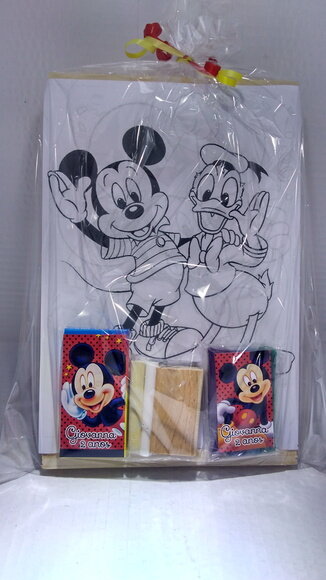 Kit Lousinha Princesinha Mickey e Minnie