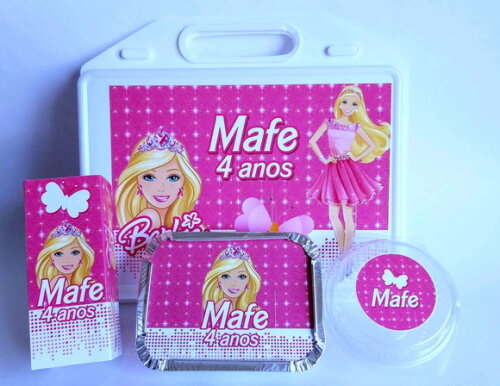 Kit Maleta Festa na Escola da Barbie