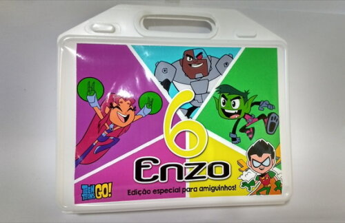 Kit Maleta Festa na Escola Jovens Titans