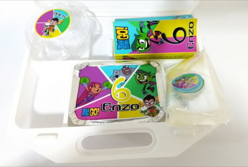 Kit Maleta Festa na Escola Jovens Titans