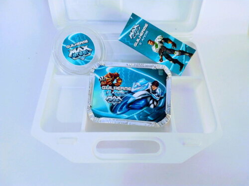Kit Maleta Festa na Escola Max Steel