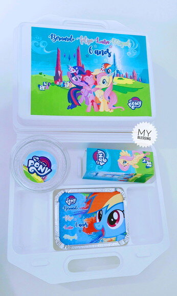 Kit Maleta Festa na Escola My Litlle Pony