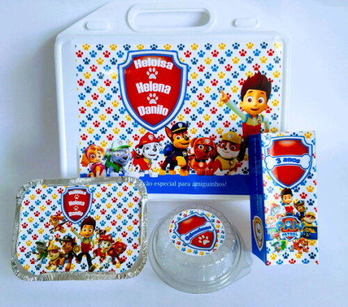 Kit Maleta Festa na Escola Patrulha Canina