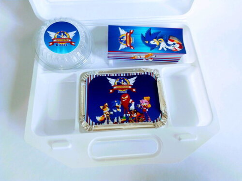 Kit Maleta Festa na Escola Sonic