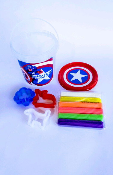 Kit Massinha Capitão América