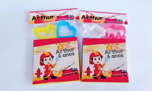 Kit Massinha de Modelar Bombeiro