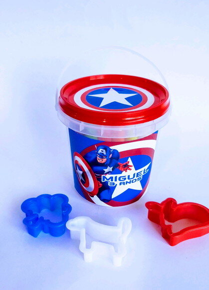 Kit Massinha Capitão América