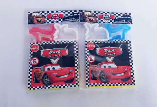 Kit Massinha de Modelar Carros Disney