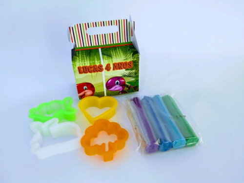 Kit Massinha de Modelar Dinossauro