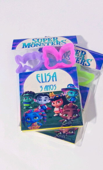 Kit Massinha de Modelar Super Montros