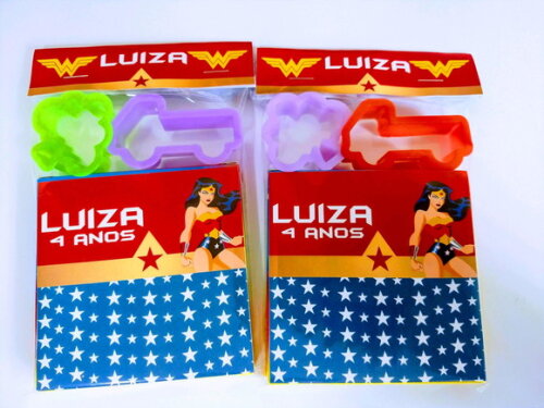 Kit Massinha Mulher Maravilha