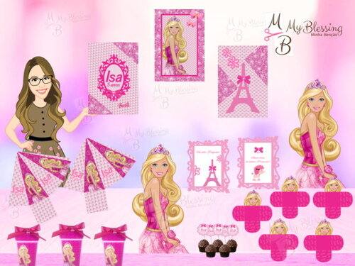 Kit Só Um Bolinho Barbie