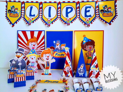 Kit Só Um Bolinho Bita Circo