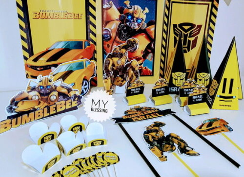 Kit Só Um Bolinho Bumblebee