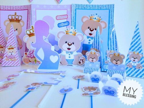 Kit Só Um Bolinho Chá Revelação