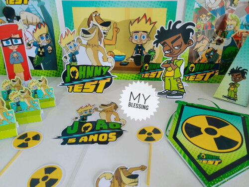 Kit Só Um Bolinho Johnny Test
