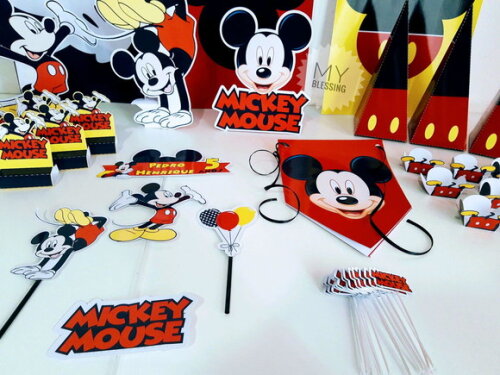 Kit Só Um Bolinho Mickey