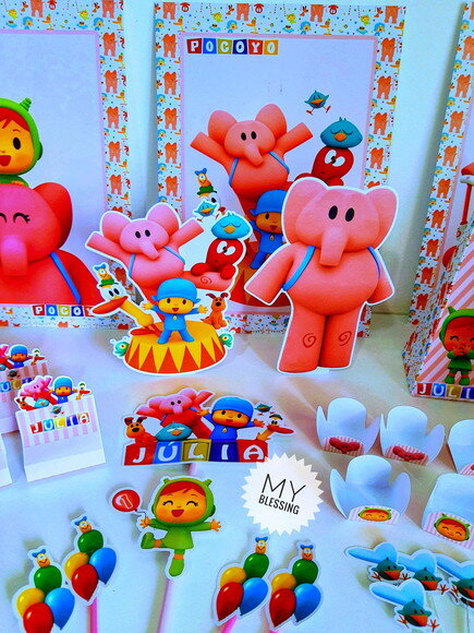 Kit Só Um Bolinho Pocoyo