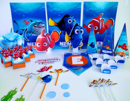 Kit Só Um Bolinho Procurando o Nemo
