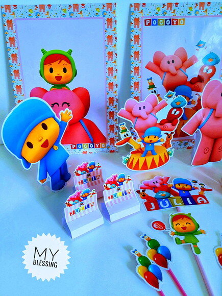 Kit Só Um Bolinho Pocoyo