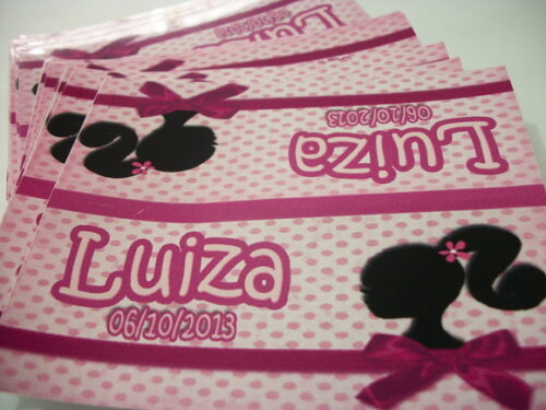 Lapela Personalizada Barbie